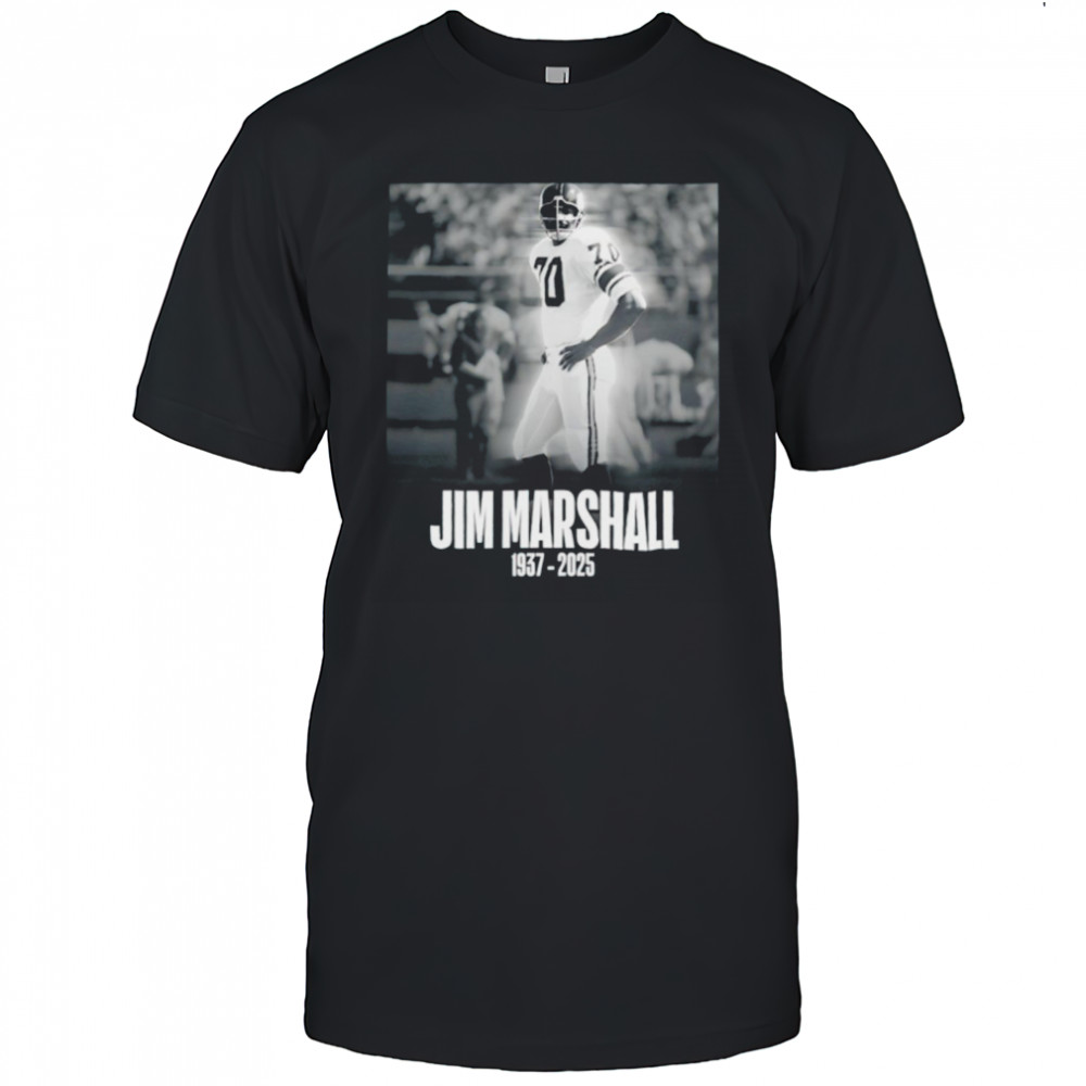 Jim Marshall 1937 2025 shirt
