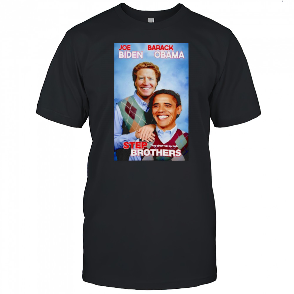 Joe Biden and Barack Obama Step Brothers 2025 shirt