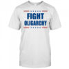Joey Bragg fight oligarchy shirt