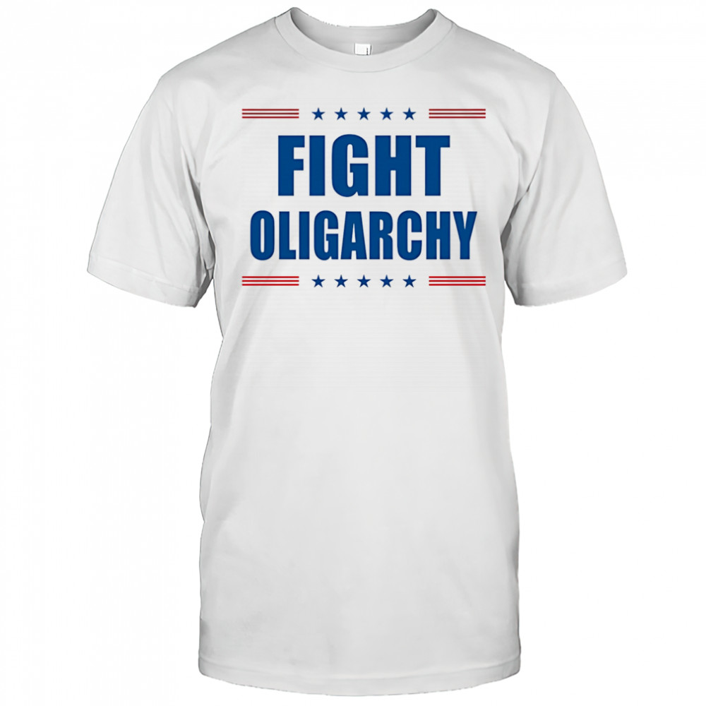 Joey Bragg fight oligarchy shirt
