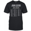 John Legend Get Lifted 20th Anniversary World Tour 2025 T-Shirt