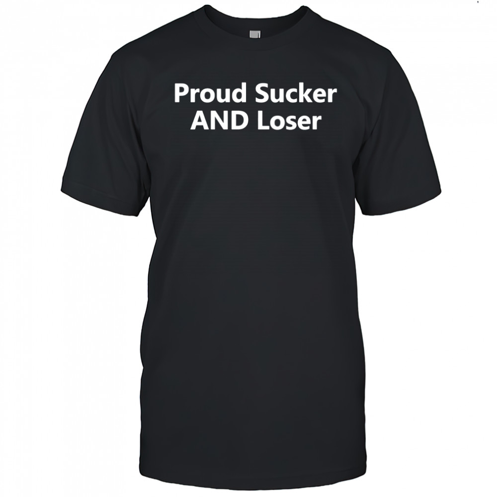 Jolly Good Ginger Proud Sucker And Loser shirt