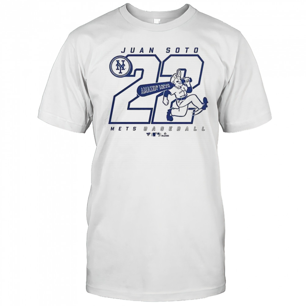 Juan Soto 22 New York Mets Amazin’ Mets T-Shirt