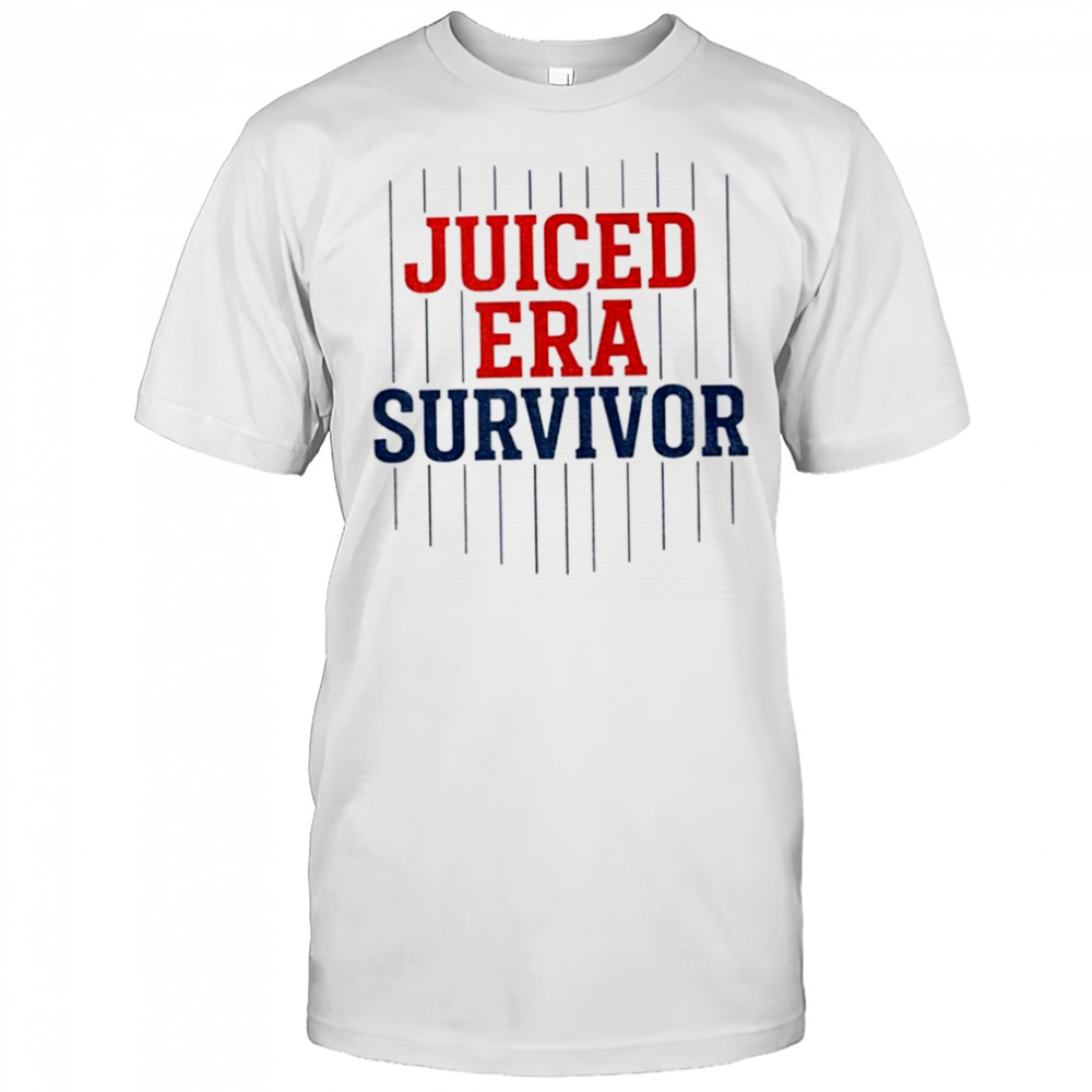 Juiced Era survivor baseball fan funny shirt