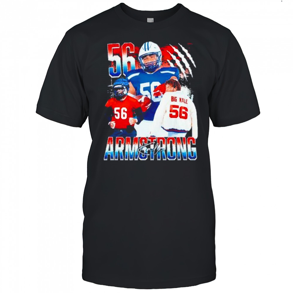 Kale Armstrong big Kale number 36 player collage graphic shirt