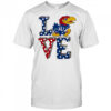 Kansas Jayhawks LOVE shirt