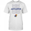Kansas Jayhawks Stacked repeat shirt