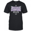 Kansas State Wildcats 2025 Big 12 Baseball Conference Tournament Champions Locker Room T Shirt