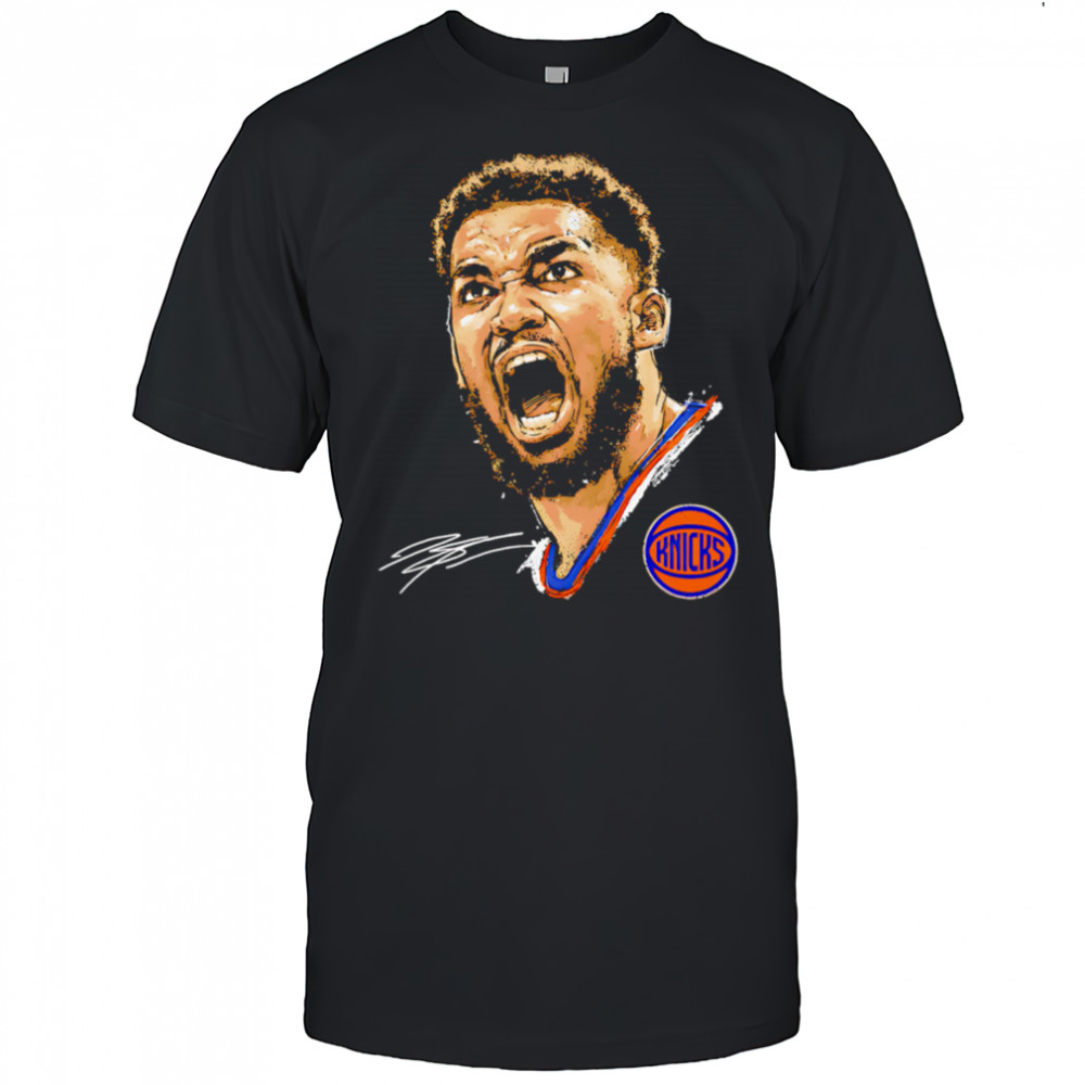 Karl-Anthony Towns New York Knicks Portrait shirt