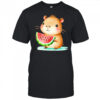 KawaiI capybara watermelon lover shirt