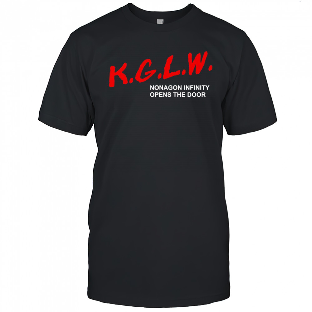 KGLW nonagon infinity opens the door shirt