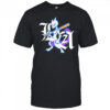 LA Dodgers x Mewtwo logo shirt