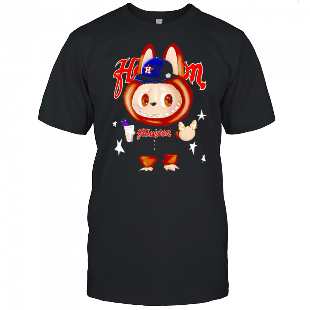 Labubu Houston Astros funny cute shirt
