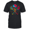 Lacrosse Drip Lax Sticks Helmet Melting Ice Cream shirt