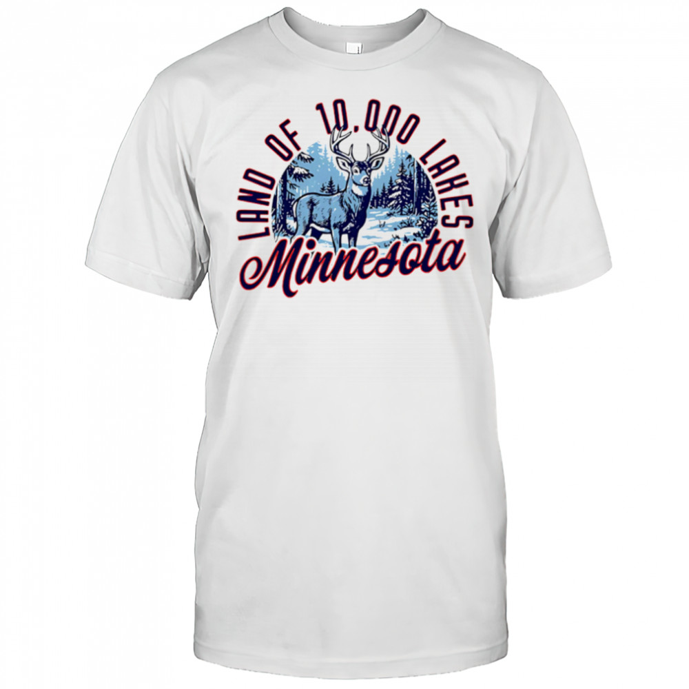 Land Of 10000 Lakes Minnesota Sunset shirt