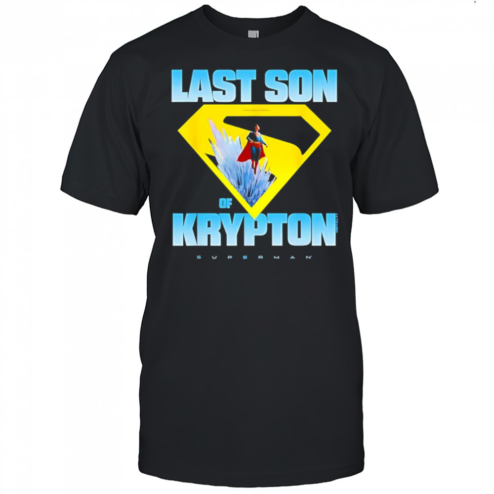 Last son of Krypton Superman shirt