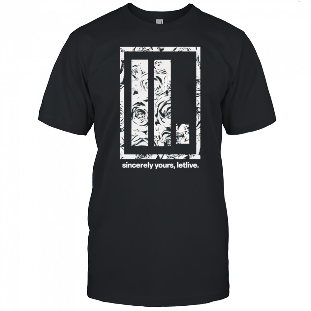 Letlive. Sincerely Yours T-shirt