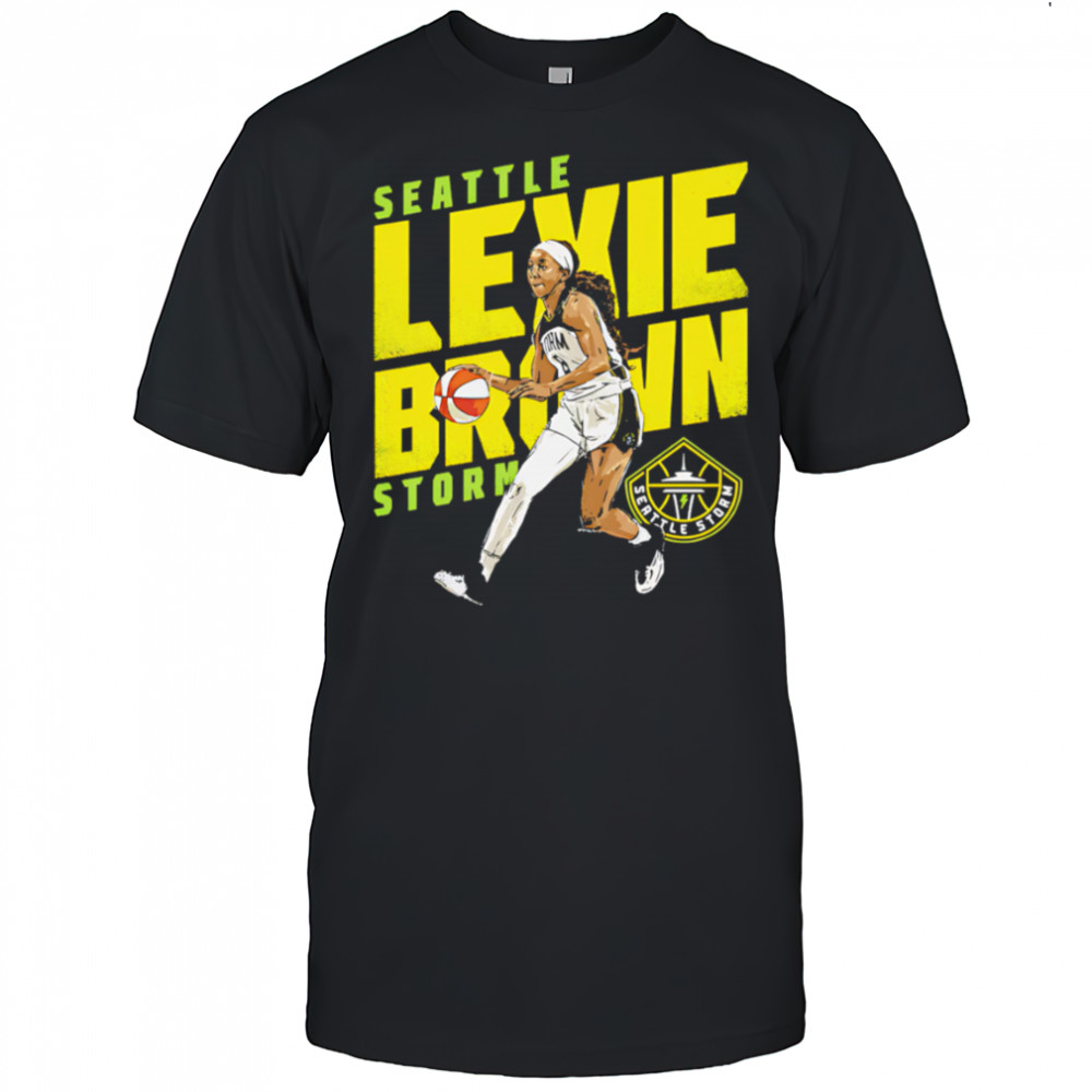 Lexie Brown Seattle Storm Slant shirt