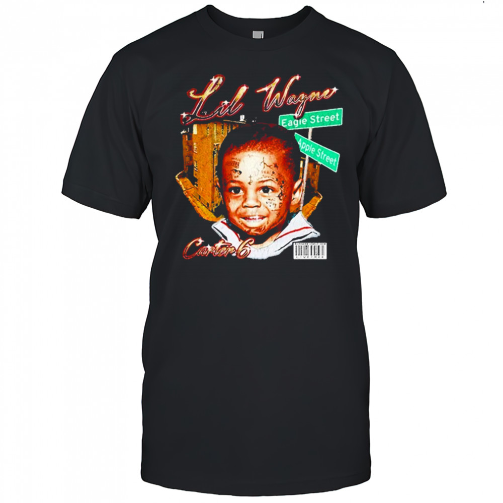 Lil Wayne Tha Carter VI x Barriers Live Free Barriers Black shirt