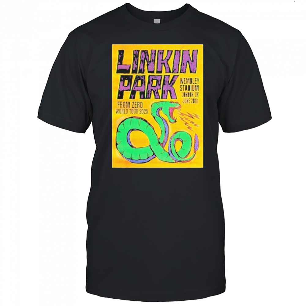 Linkin Park From Zero World Tour At Wembley Stadium London Uk On June 28 2025 shirt