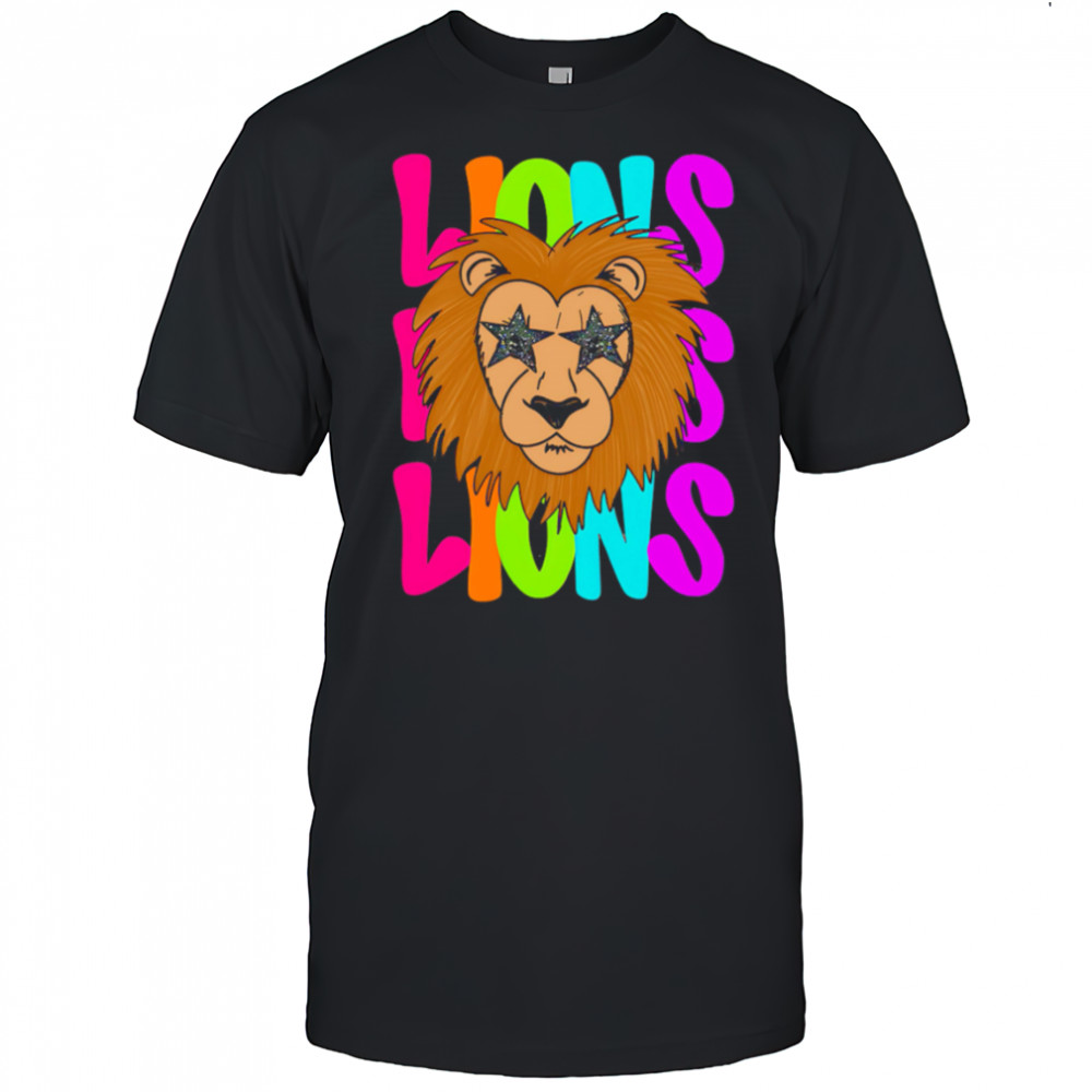 Lions repeat pride shirt