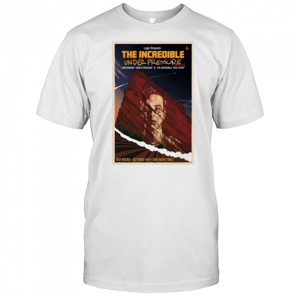 Logic Presents The Incredible Band Tour Red Rocks 2025 Shirt