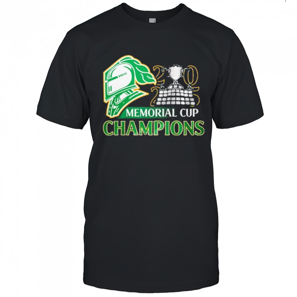London Knights Champions Memorial Cup 2025 shirt