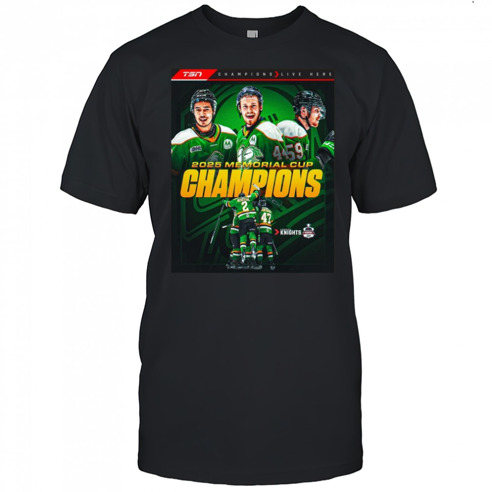 London Knights NHL Memorial Cup Champions 2025 Shirt
