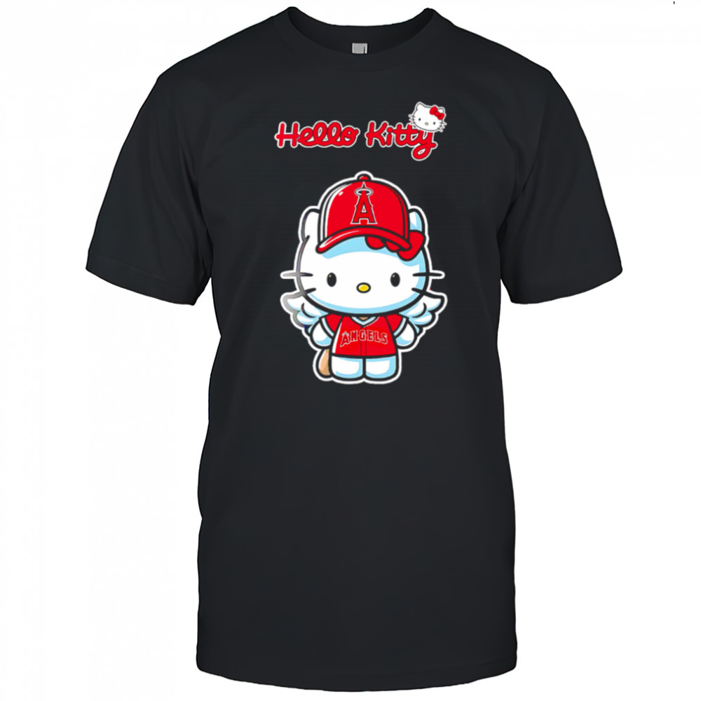 Los Angeles Angels Kitty 2025 Red shirt