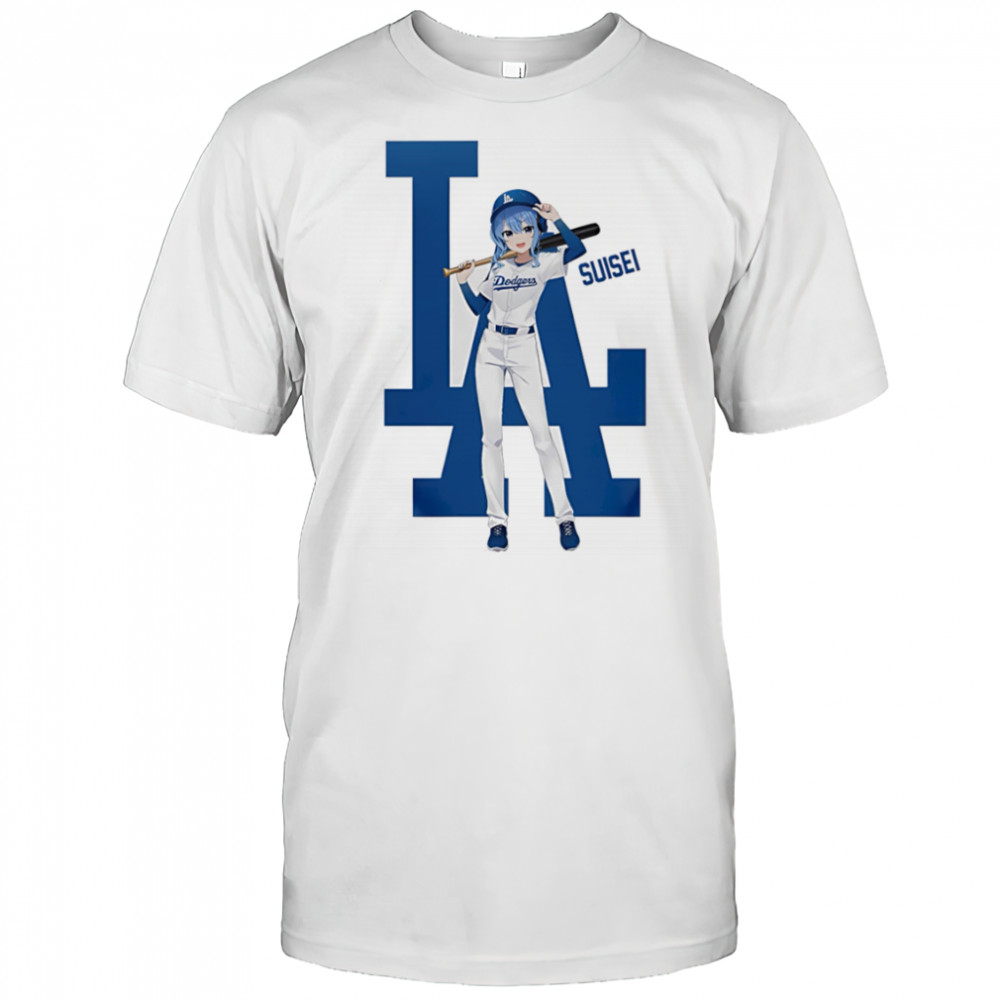 Los Angeles Dodgers Hololive Night Suisei shirt