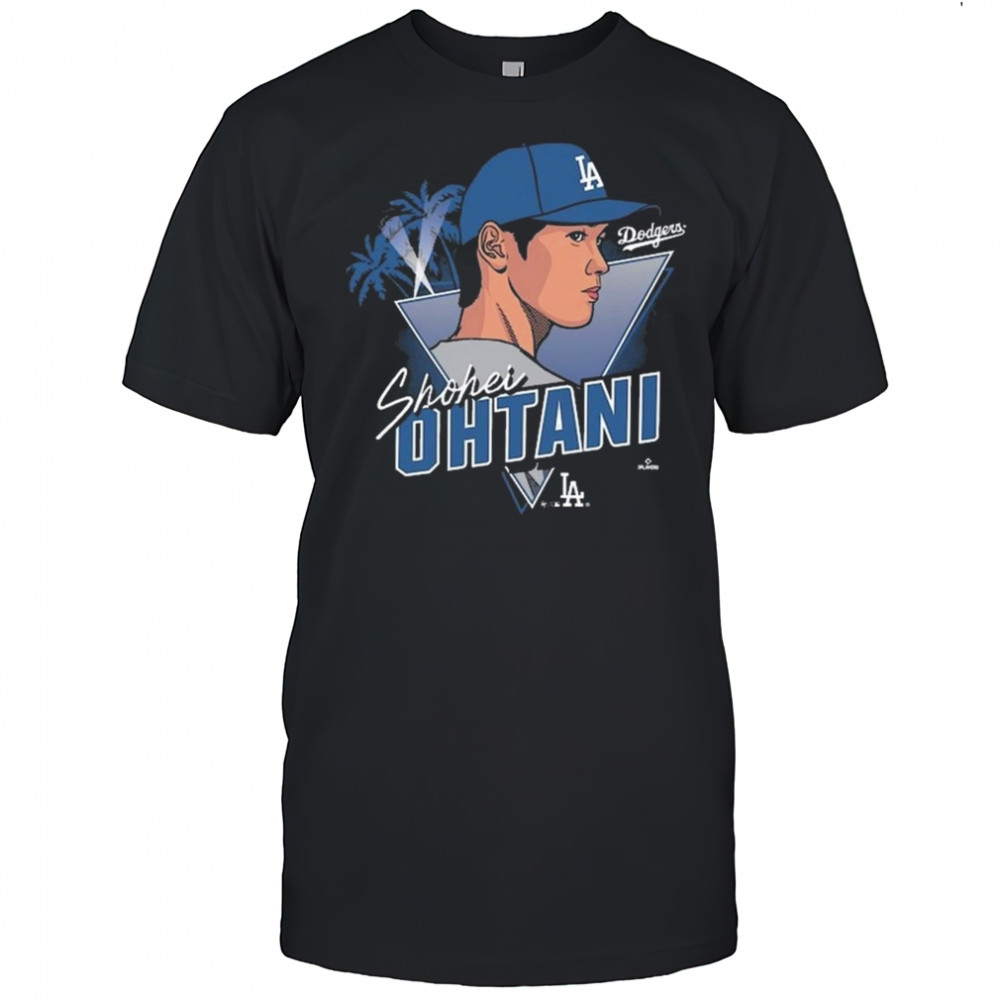 Los Angeles Dodgers Shohei Ohtani Player Caricature Franklin 2025 Shirt