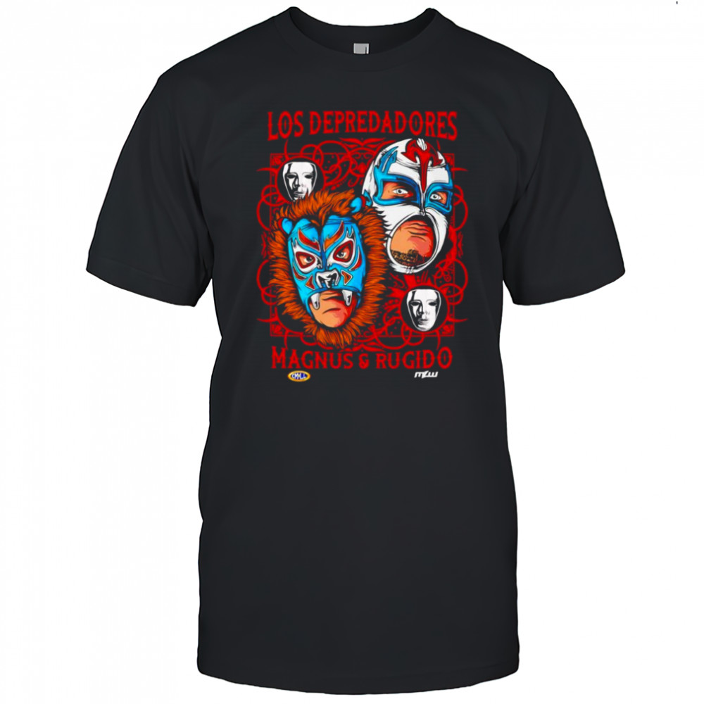 Los Depredadores Masks shirt