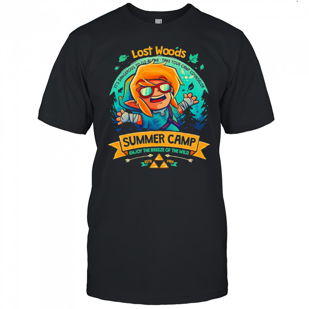 Lost Woods summer camp enjoy the Breeze of the Wild shirt