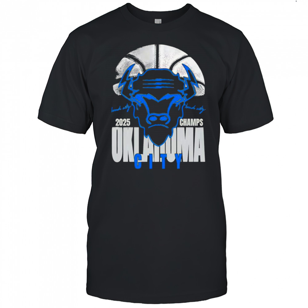 Loud city 2025 Champs Oklahoma City Bison shirt