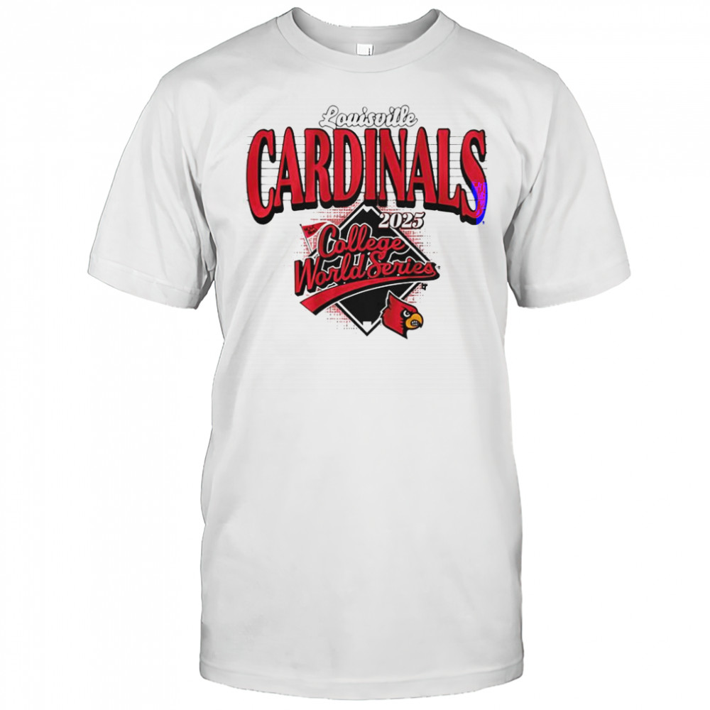 Louisville Baseball 2025 College World Series T-Shirt