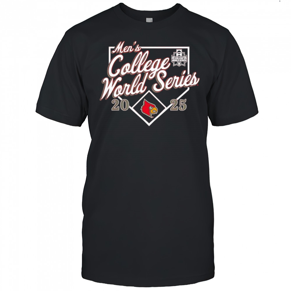 Louisville Cardinals 2025 NCAA Baseball World Series Bullpen Ace shirt