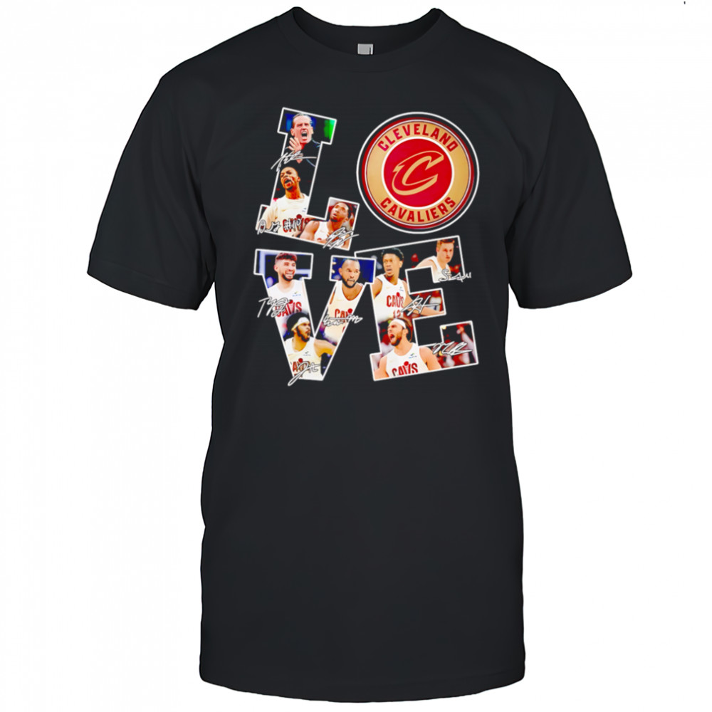 Love Cleveland Cavaliers Basketball Signature shirt