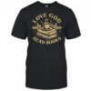 Love God Drink Coffee Read Books Lovers Vintage Christian shirt