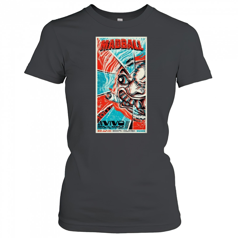 Madball NYHC June 23 2025 En Vivo Rock AL Parque In Bogota Colombia Poster T-Shirt