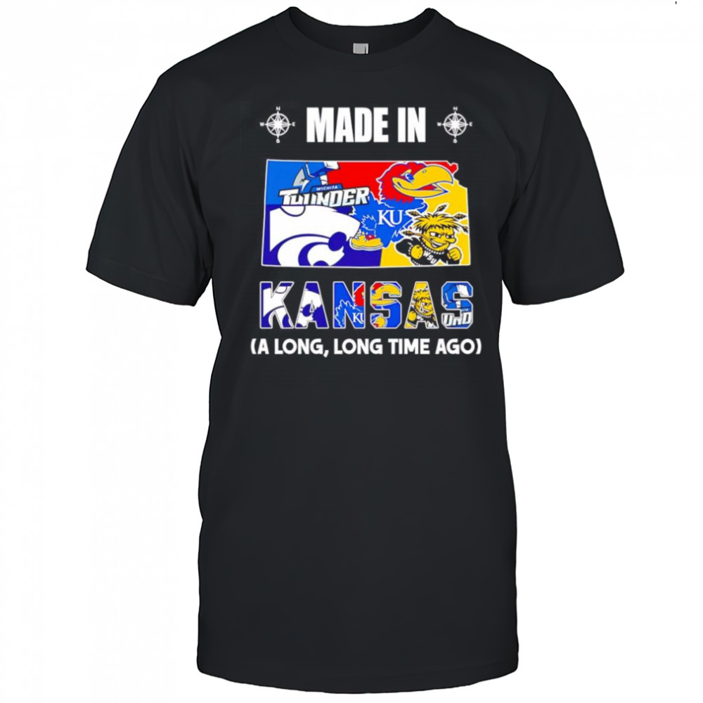 Made in Kansas a long long time ago shirt