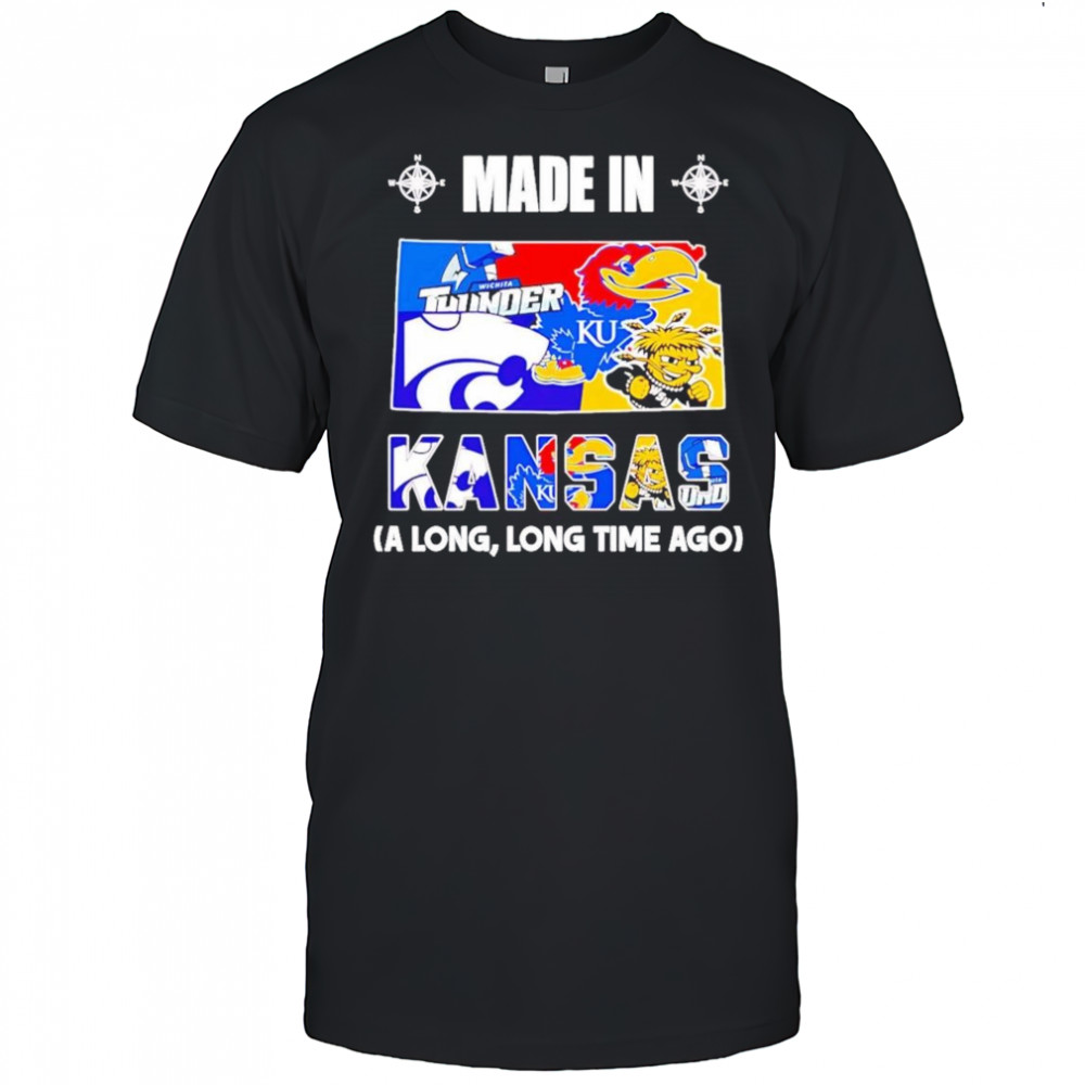 Made In Kansas A Long Long Time Ago Shirt