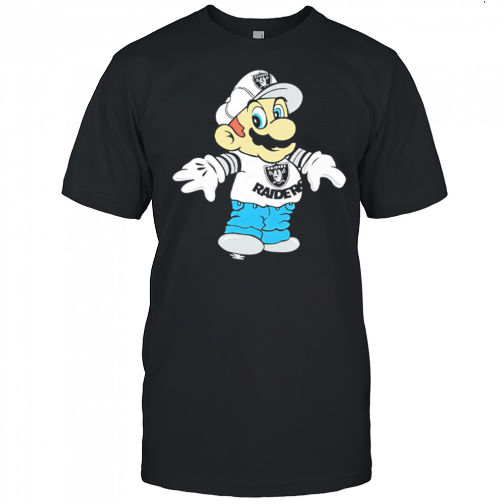 Mario Las Vegas Raiders shirt