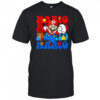 Mario repeat cartoon cute shirt