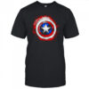 Marvel Captain America_ Civil War Splatter Shield Logo T Shirt