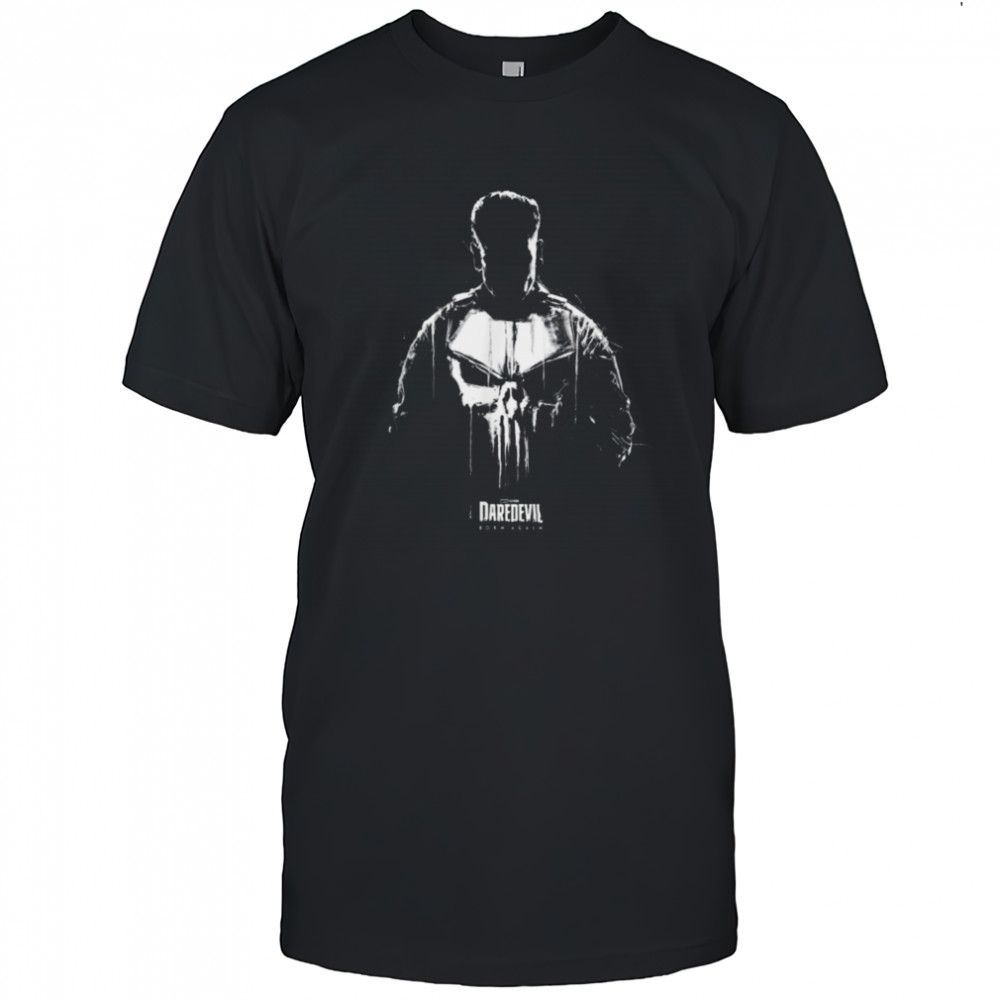 Marvel Daredevil Born Again The Punisher In The Shadows T Shirt