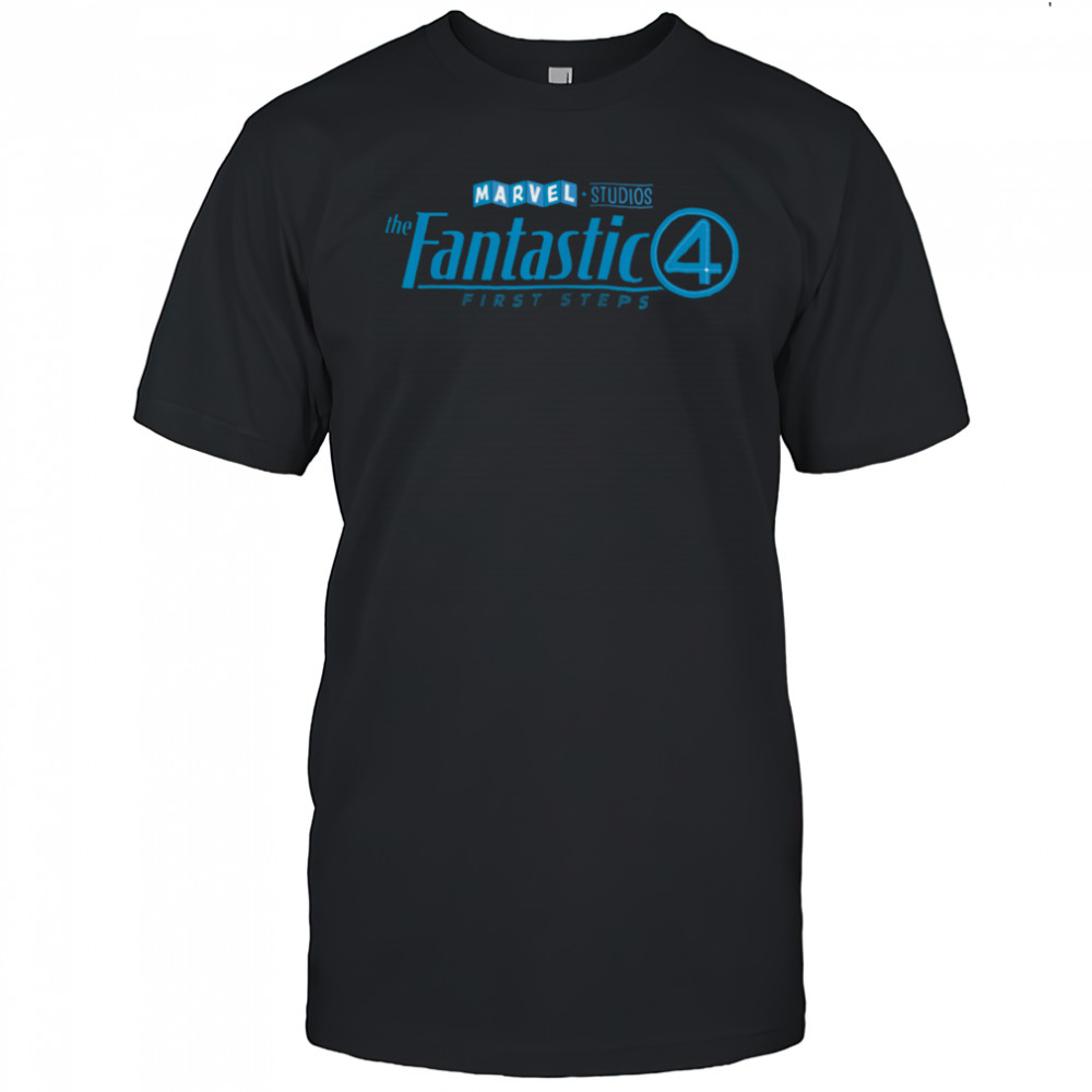 Marvel The Fantastic Four_ First Steps Official Movie Logo T Shirt
