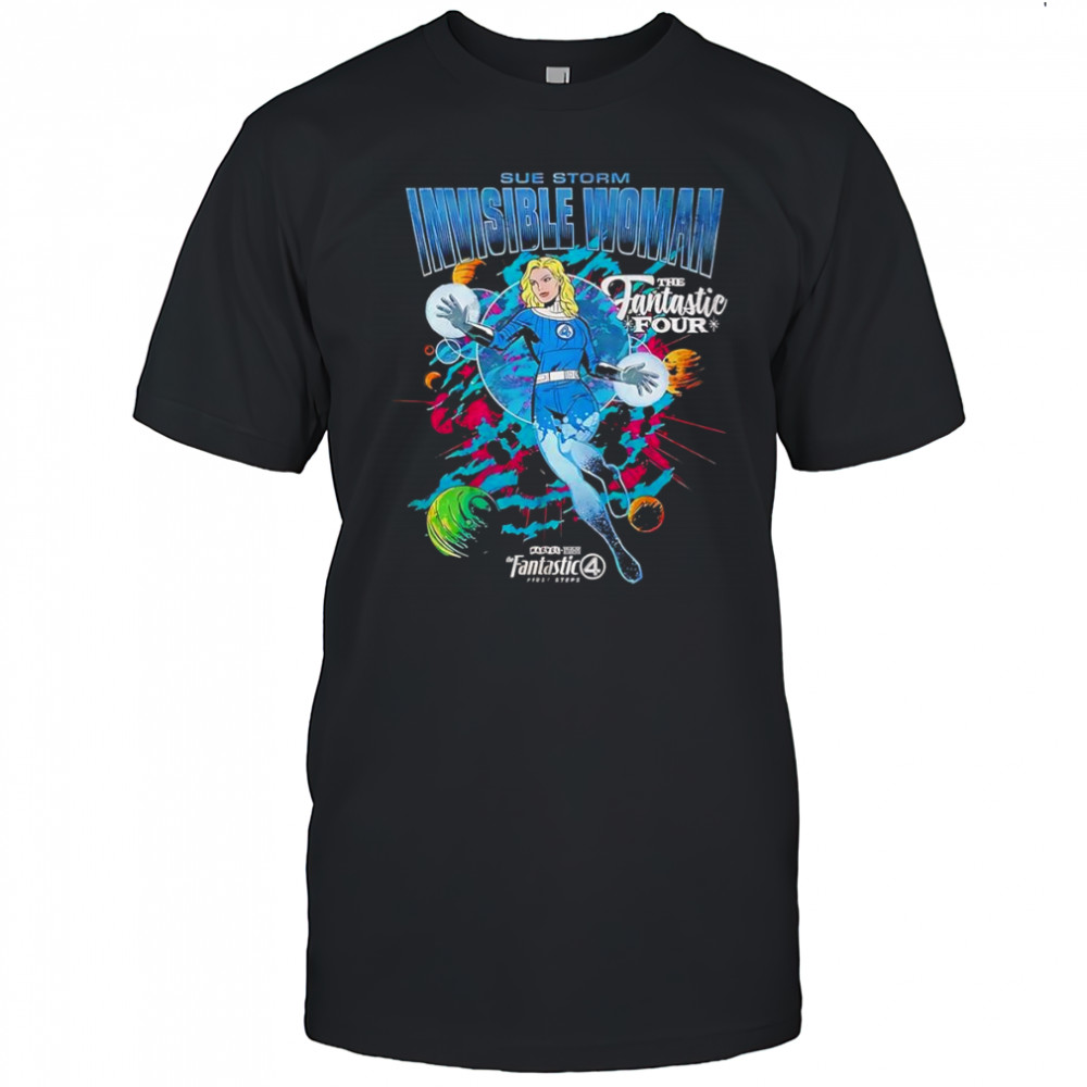 Marvel The Fantastic Four First Steps Sues cover shirt