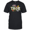 Marvel Thor Dimensional Sticker Motive T Shirt