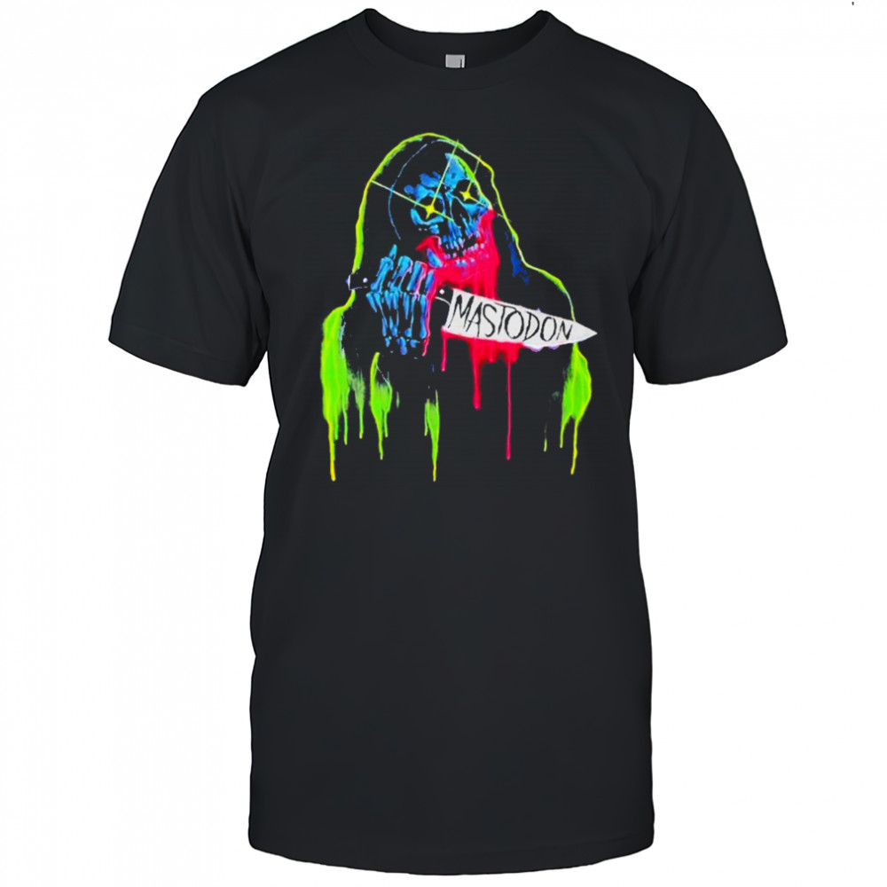 Mastodon Knife Skull Reaper T-Shirt