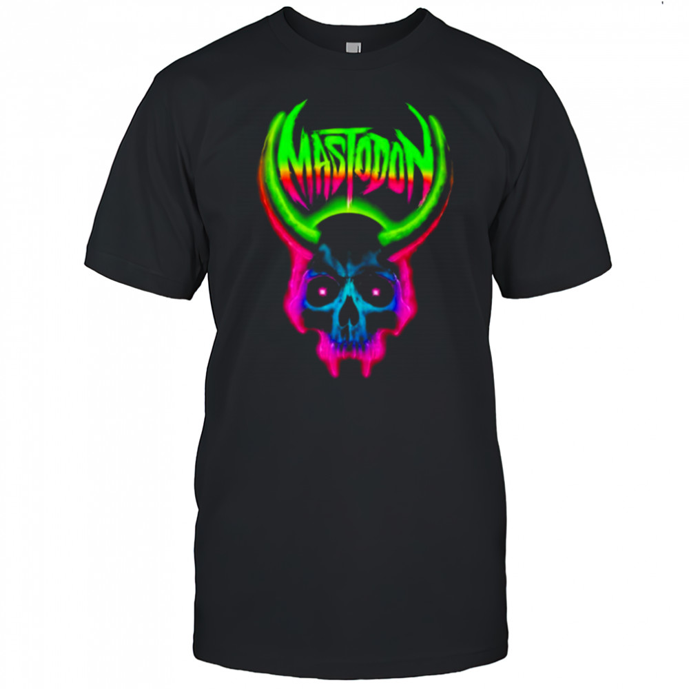 Mastodon Neon Skull X Chad James Keith Shirt